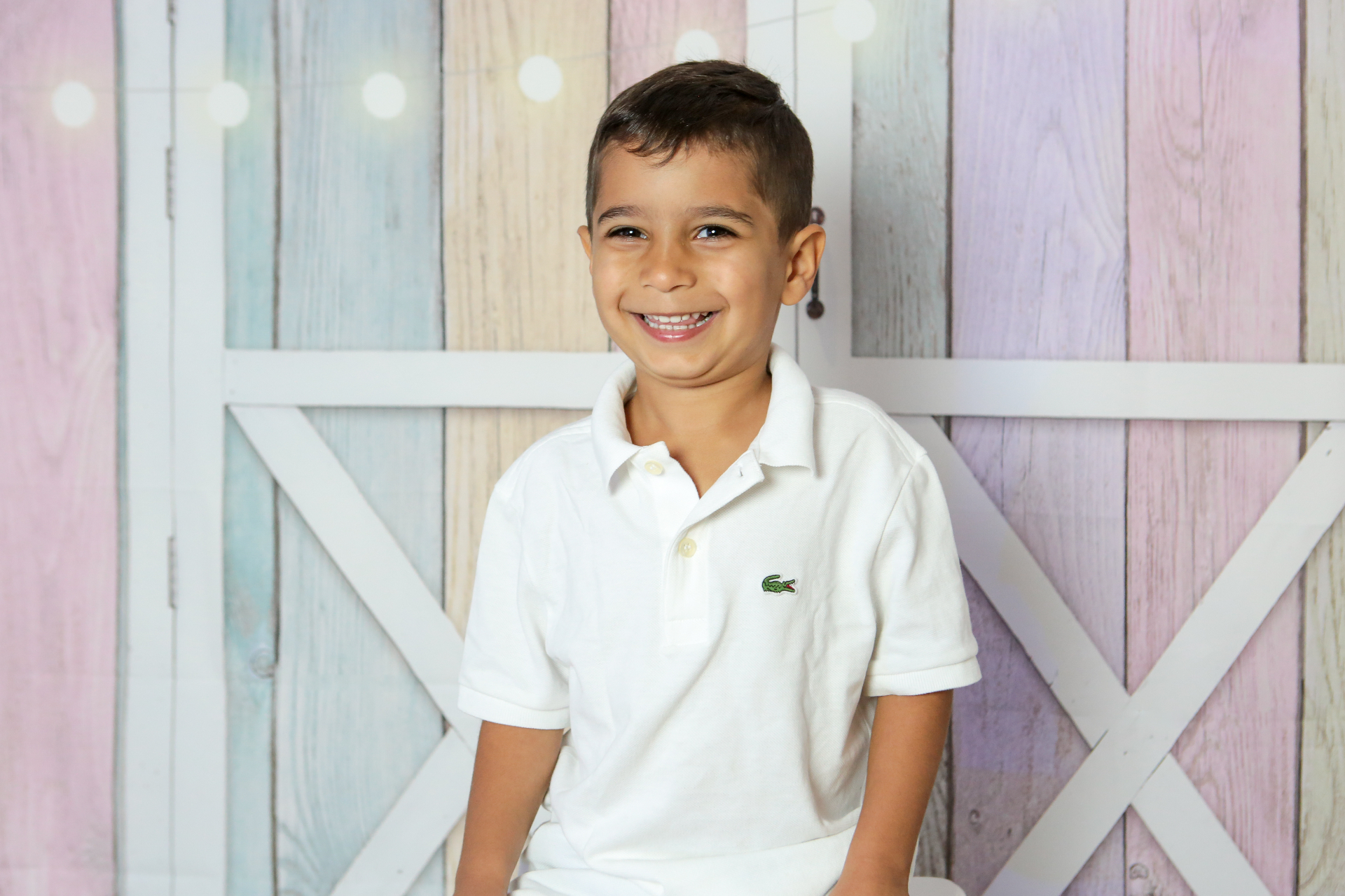 Smiling school child